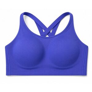 Lululemon Womens 38D Energy High Support Bra Purple Strappy Active Core Fit NWT